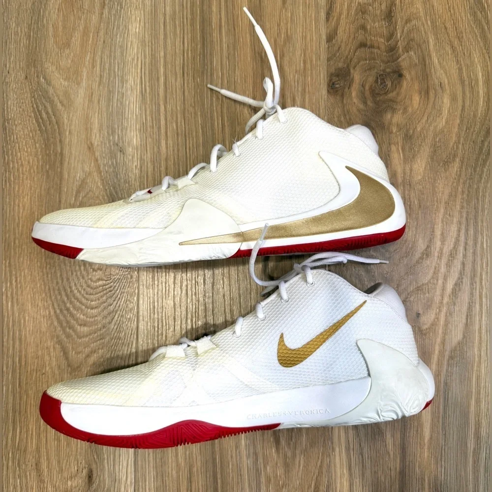 Nike Zoom Freak 1 Player Exclusive White Gold Red